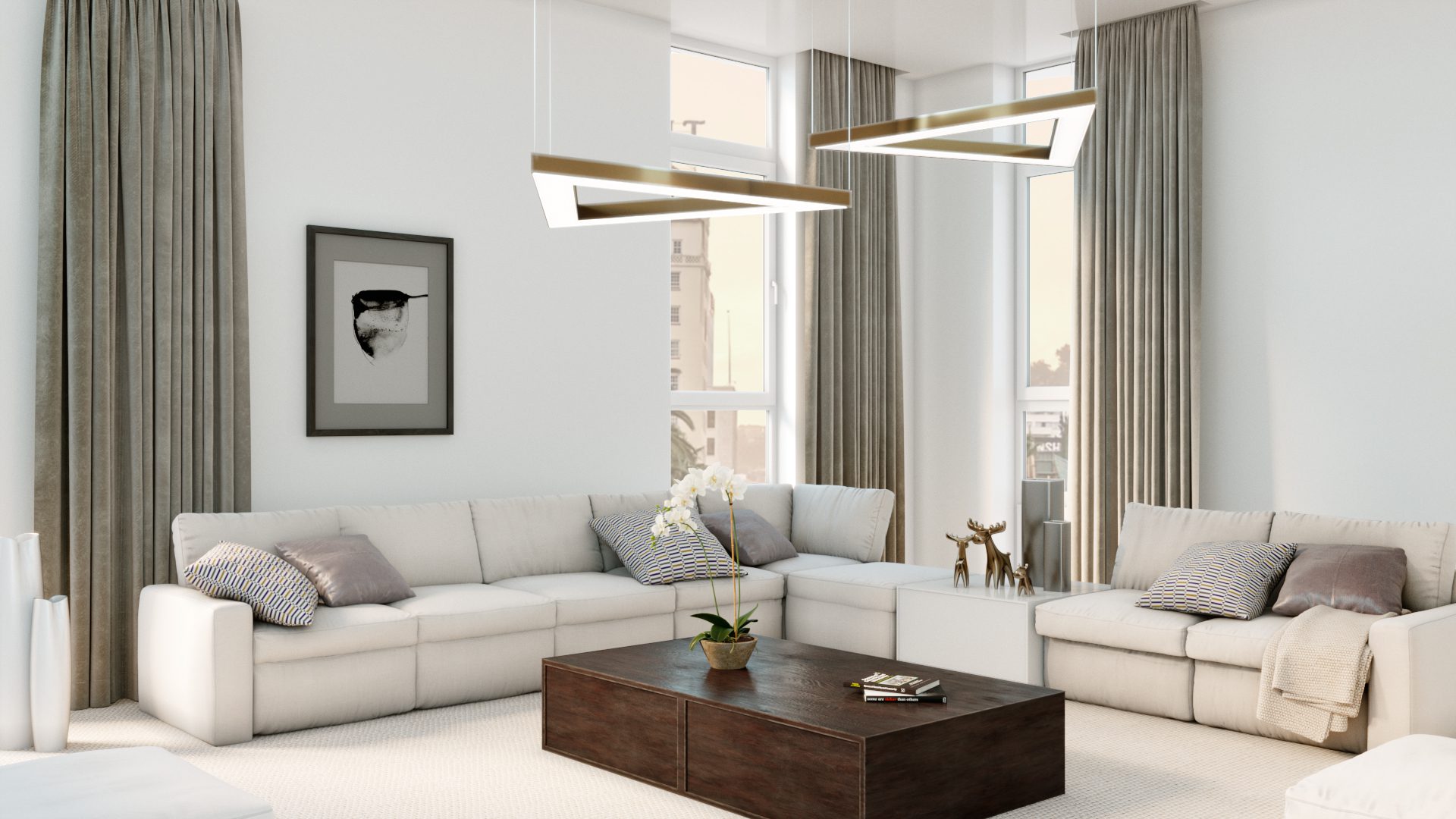 Lámparas de Gran Formato Modelo triunica