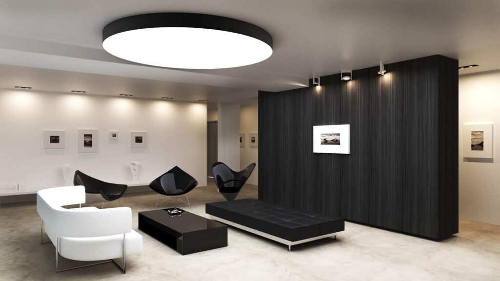 Lámparas de gran formato punto