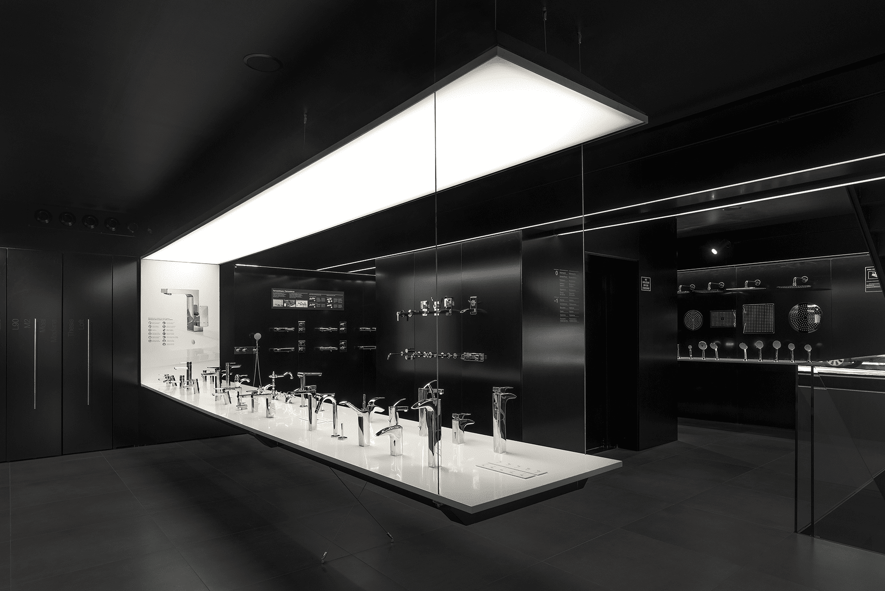 Lámparas de gran formato restaurante