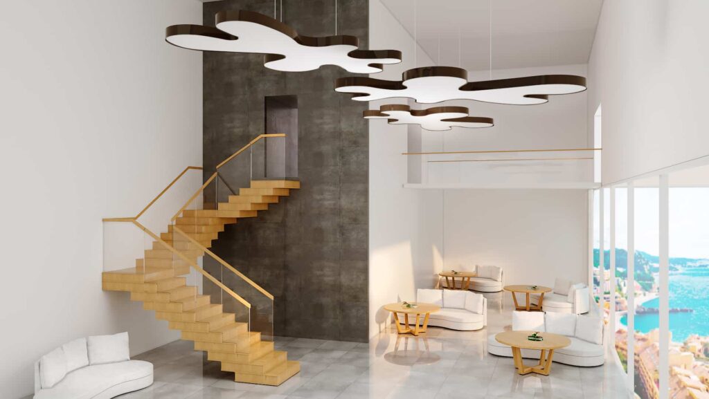 Lamparas-Grandes-Para-Techos-Altos-Ameba