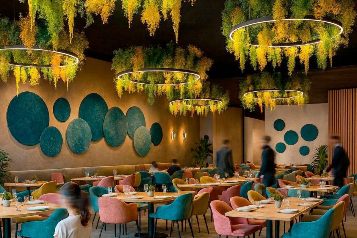 Techo contract restaurante